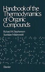 Handbook of the Thermodynamics of Organic Compounds