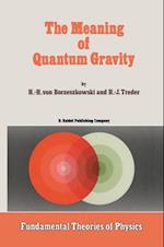 Meaning of Quantum Gravity