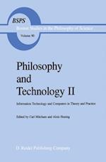 Philosophy and Technology II