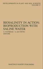 Biosalinity in Action: Bioproduction with Saline Water 