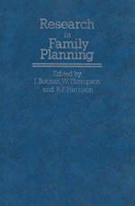 Research in Family Planning