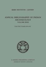 Annual Bibliography of Indian Archaeology