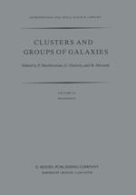 Clusters and Groups of Galaxies