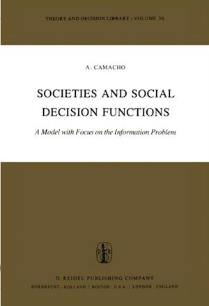 Societies and Social Decision Functions