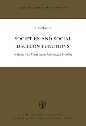 Societies and Social Decision Functions