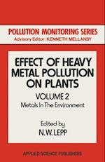 Effect of Heavy Metal Pollution on Plants