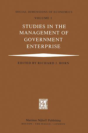 Studies in the Management of Government Enterprise