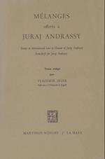 Melanges Offerts a Juraj Andrassy