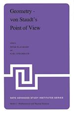 Geometry — von Staudt’s Point of View