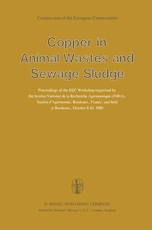 Copper in Animal Wastes and Sewage Sludge