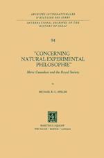 Concerning Natural Experimental Philosophie