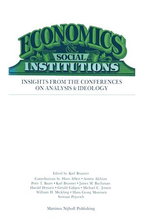 Economics Social Institutions