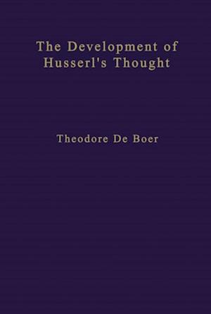 Development of Husserl's Thought