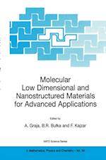 Molecular Low Dimensional and Nanostructured Materials for Advanced Applications