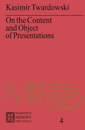 On the Content and Object of Presentations