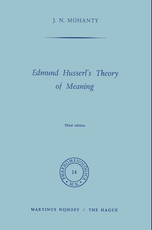 Edmund Husserl's Theory of Meaning