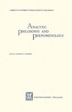 Analytic Philosophy and Phenomenology