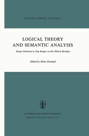 Logical Theory and Semantic Analysis