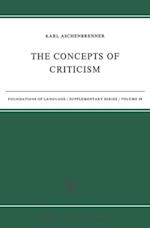 Concepts of Criticism