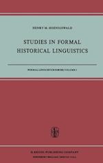 Studies in Formal Historical Linguistics