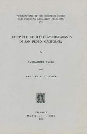 Speech of Yugoslav Immigrants in San Pedro, California