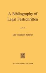 Bibliography of Legal Festschriften