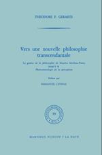 Vers une nouvelle philosophie transcendantale