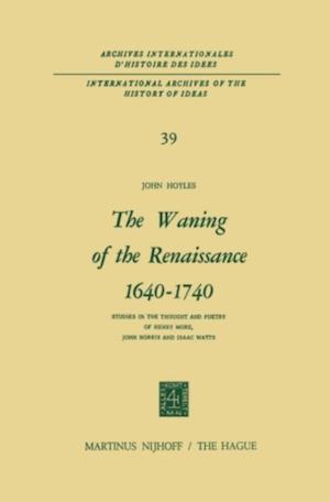 Waning of the Renaissance 1640-1740