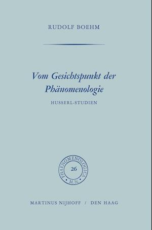 Vom Gesichtspunkt der Phänomenologie