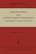 Bibliographie der Sowjetischen Philosophie