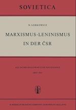 Marxismus-Leninismus in der CSR