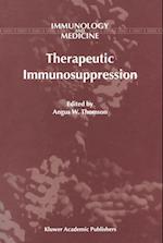 Therapeutic Immunosuppression