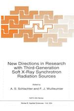 New Directions in Research with Third-Generation Soft X-Ray Synchrotron Radiation Sources