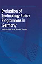 Evaluation of Technology Policy Programmes in Germany