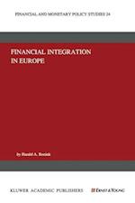 Financial Integration in Europe