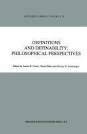 Definitions and Definability: Philosophical Perspectives