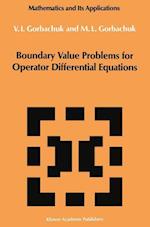 Boundary Value Problems for Operator Differential Equations
