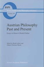 Austrian Philosophy Past and Present