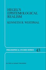 Hegel’s Epistemological Realism