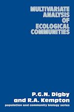 Multivariate Analysis of Ecological Communities