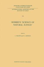 Hobbes’s ‘Science of Natural Justice’