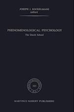 Phenomenological Psychology