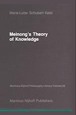 Meinong’s Theory of Knowledge