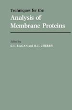 Techniques for the Analysis of Membrane Proteins