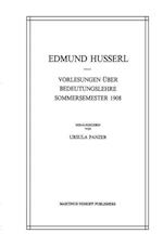 Vorlesungen Über Bedeutungslehre Sommersemester 1908