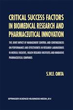 Critical Success Factors in Biomedical Research and Pharmaceutical Innovation