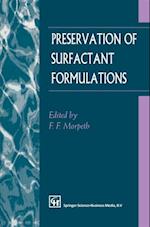 Preservation of Surfactant Formulations