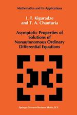 Asymptotic Properties of Solutions of Nonautonomous Ordinary Differential Equations