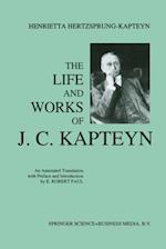 Life and Works of J. C. Kapteyn