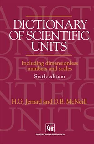 Dictionary of Scientific Units